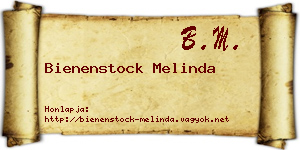 Bienenstock Melinda névjegykártya